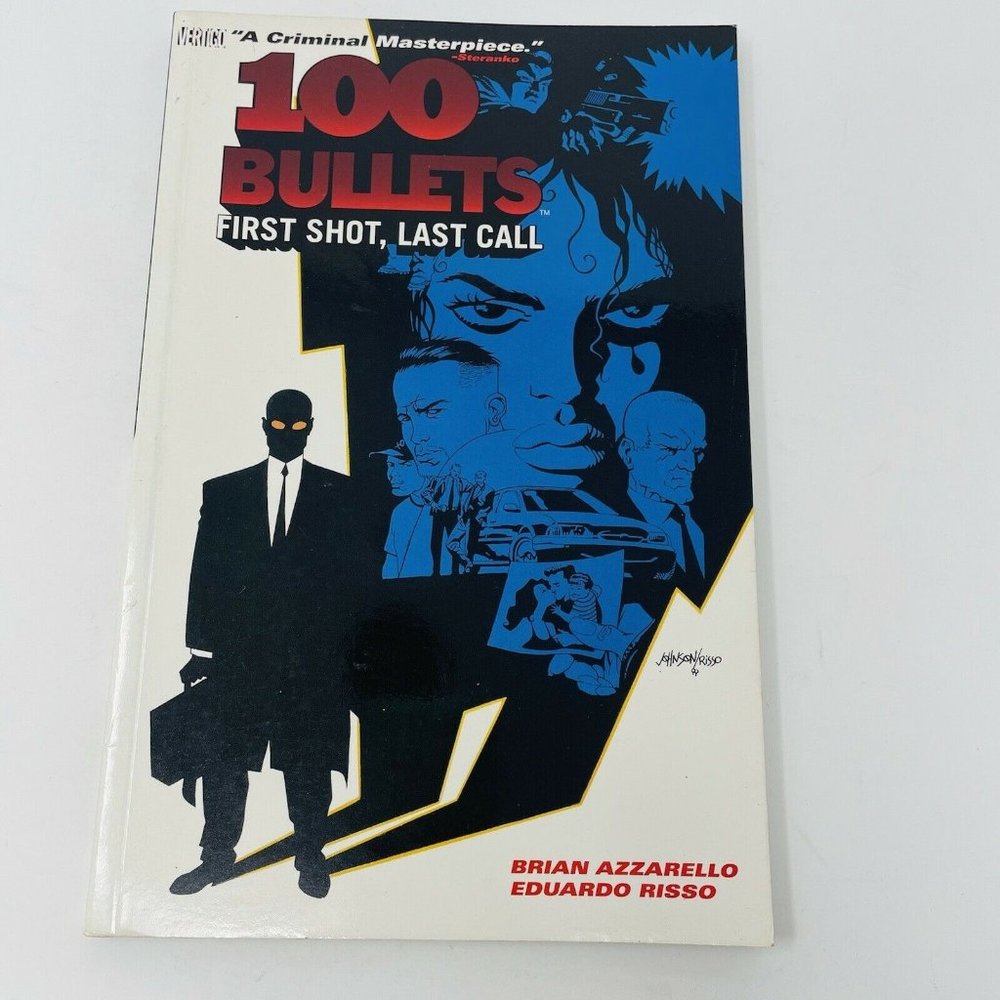 100 Bullets First Shot, Last Call Volume 1 TPB Vertigo DC Comics 2000